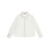 Elisabetta Franchi La Mia Bambina Camicia Panna per Neonate