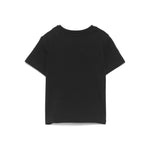 Moschino Kids T-shirt Nera con Ricamo Toy per Neonati
