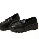 Twinset Kids Mocassino Nero per Bambine