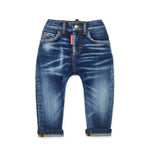 Dsquared Kids Denim Scuro per Neonati