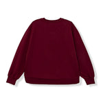 Elisabetta Franchi La Mia Bambina Felpa Cherry Girocollo con Logo per Bambine