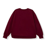 Elisabetta Franchi La Mia Bambina Felpa Cherry Girocollo con Logo per Bambine