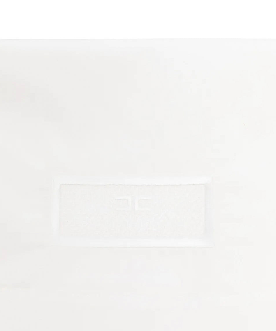 Elisabetta Franchi La Mia Bambina Lenzuolo con Ricamo Panna