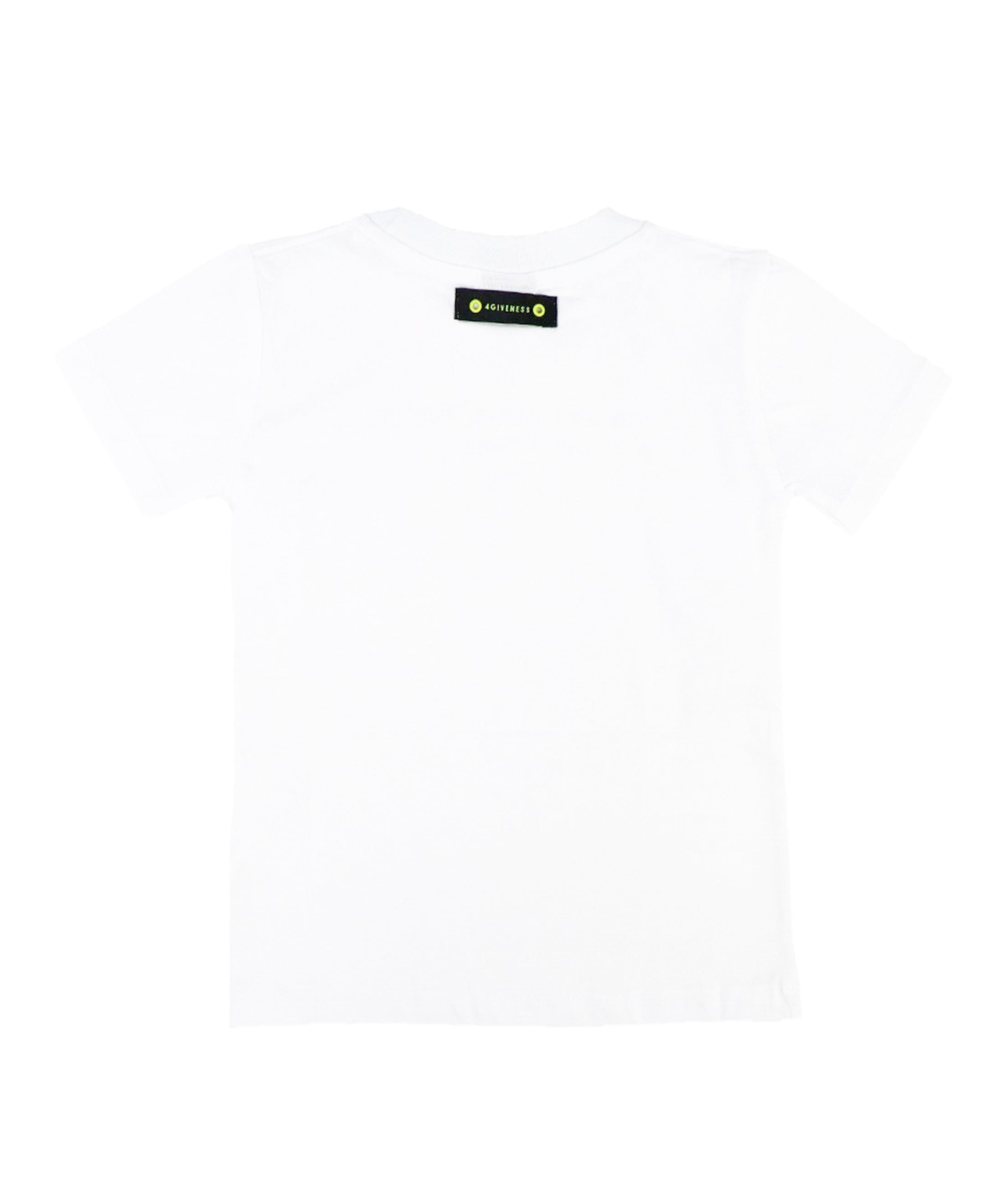 4GIVENESS T-shirt Bianca per Bambini (retro)