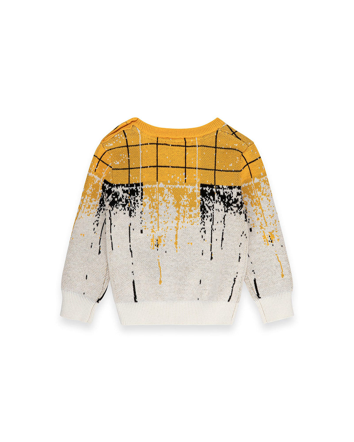 Iceberg Kids Maglione Girocollo Bicolore per Neonati