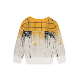 Iceberg Kids Maglione Girocollo Bicolore per Neonati