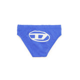 Diesel Kids Costume Slip Blu con Oval D per Neonati