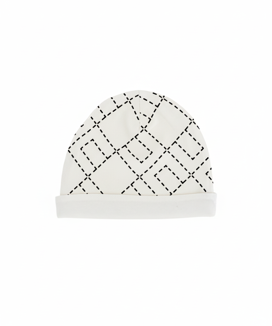 Elisabetta Franchi La Mia Bambina Cappello milk/nero per Bambine