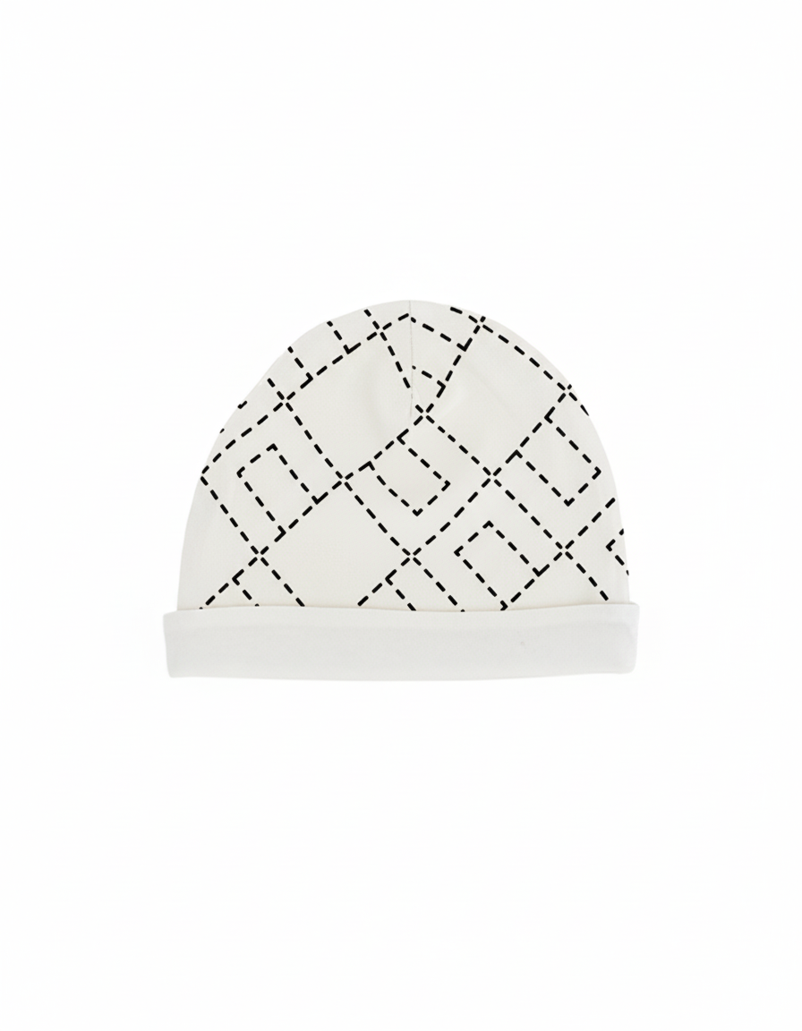 Elisabetta Franchi La Mia Bambina Cappello milk/nero per Bambine