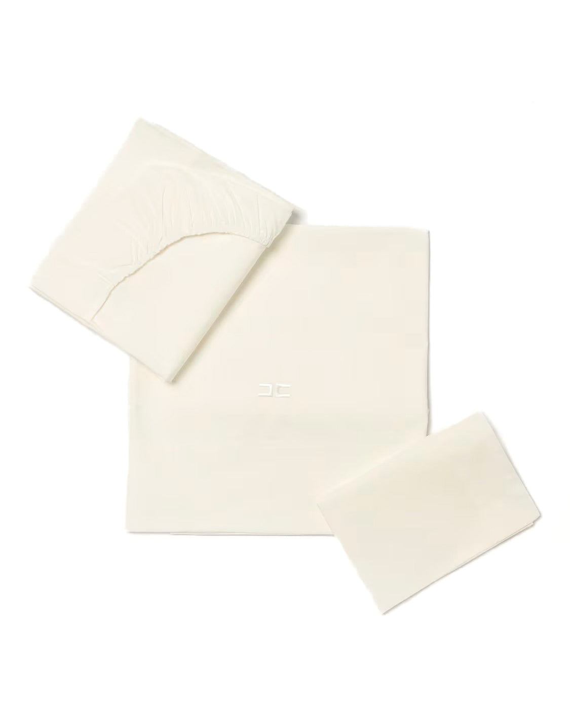 Elisabetta Franchi La Mia Bambina Lenzuola Avorio per Neonate