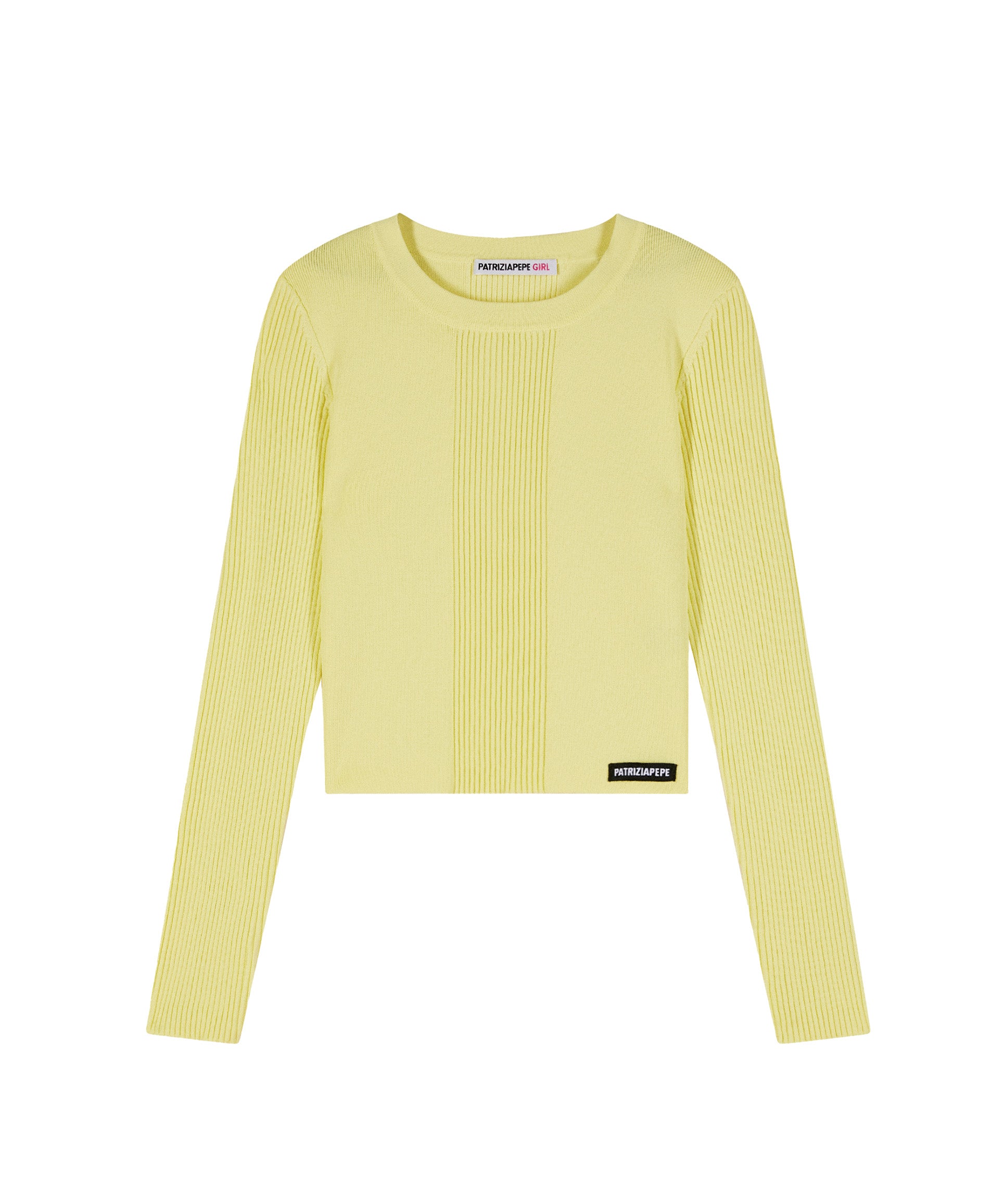 Patrizia Pepe Kids Maglia Girocollo Maniche Lunghe  per Bambine