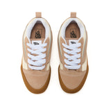 Vans Kids Knu Skool Beige/Marroni per Bambini