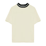 Yes London T-shirt Beige con Colletto per Bambini