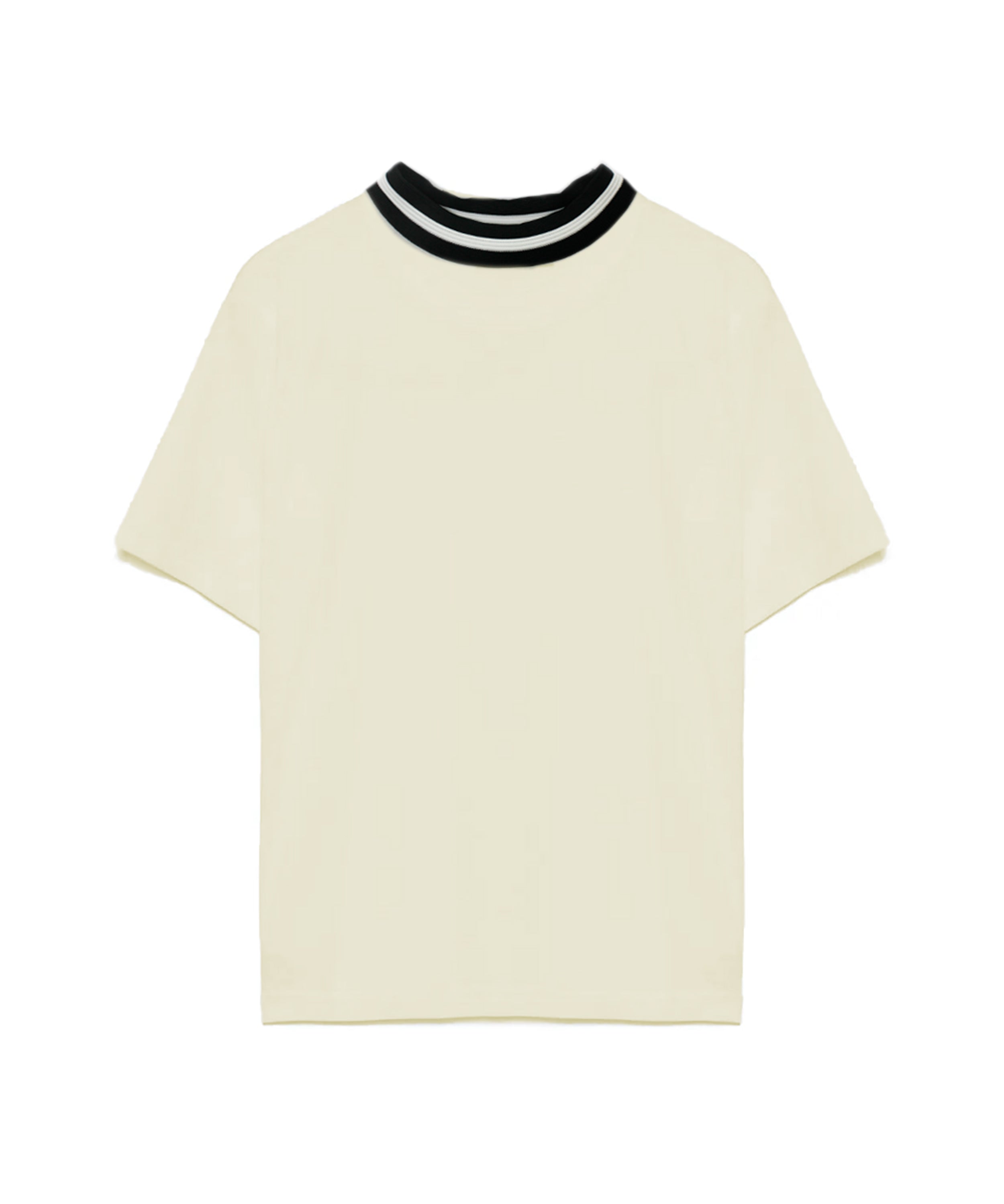 Yes London T-shirt Beige con Colletto per Bambini
