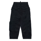 Dsquared2 Kids Pantaloni Cargo Neri per Bambini
