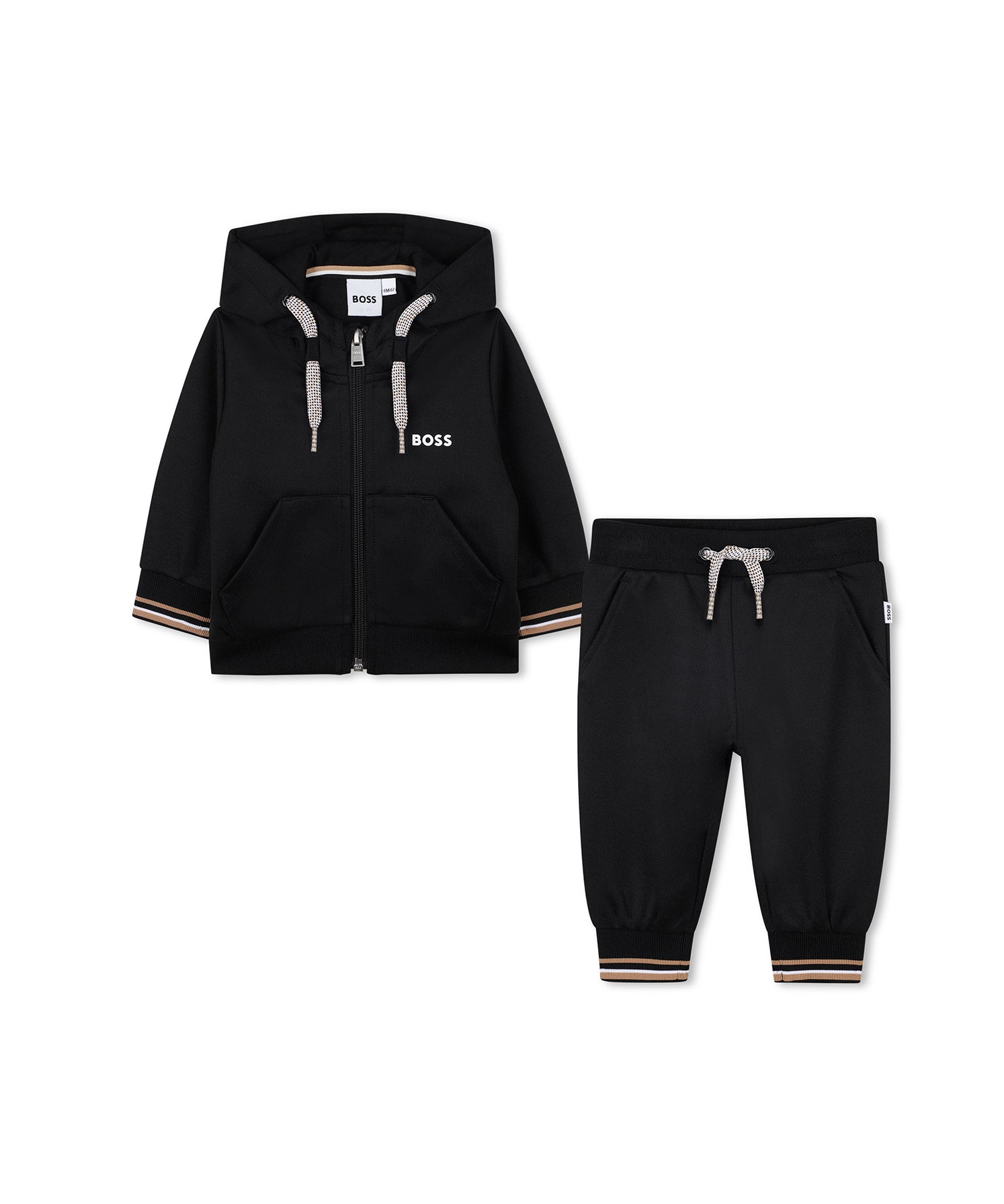 Boss Kids Completo Nero Per Neonati