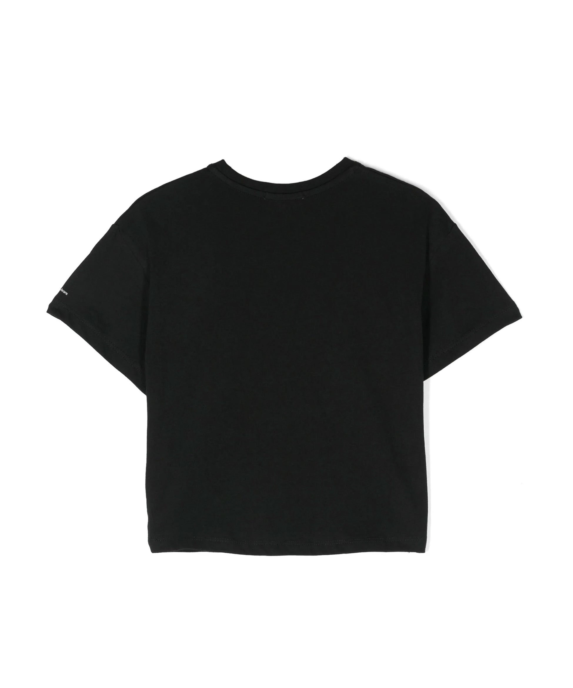 Calvin Klein Kids T-shirt Nera con Micro Logo per Bambini