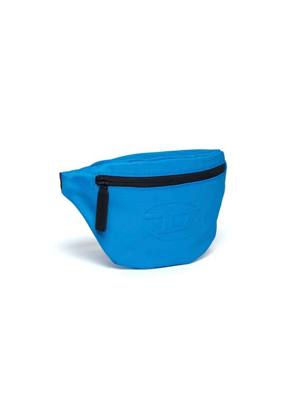 Diesel Kids Marsupio con Logo Oval D Azzurro