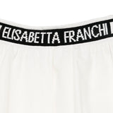Elisabetta Franchi La Mia Bambina Gonna Avorio/Nero per Neonate