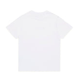 Dsquared2 Kids T-Shirt Bianca con Logo a Contrasto Nero per Bambini