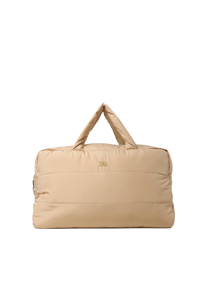 Elisabetta Franchi La Mia Bambina Borsa Mamma Cammello con Fasciatoio