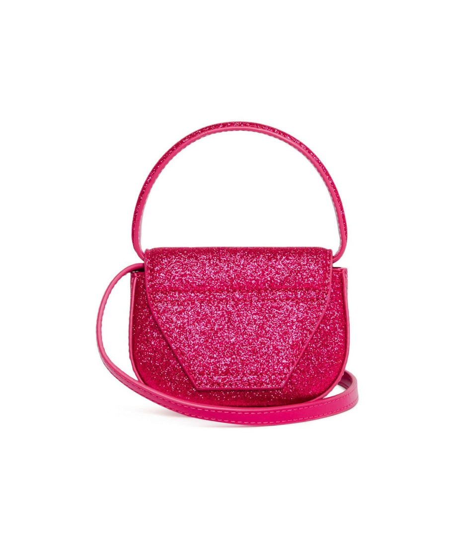 Diesel Kids Borsa a Spalla Fucsia 1DR per Bambine (retro)