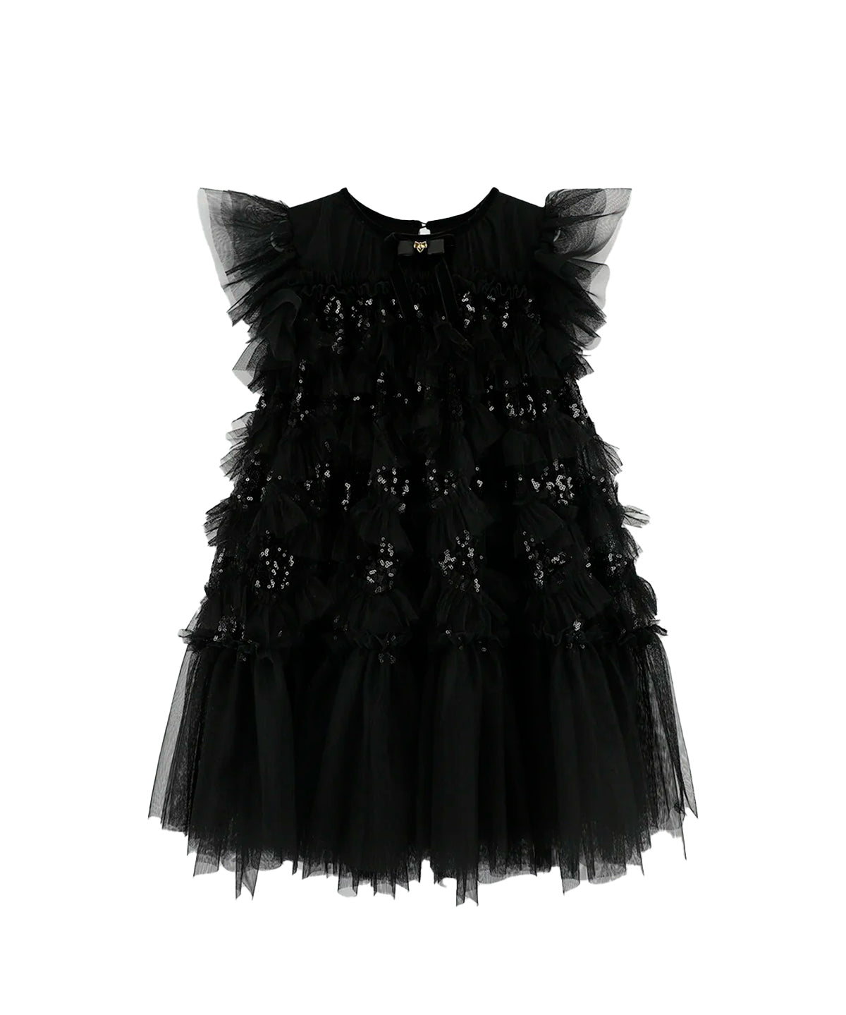 Angel's Face Kids Abito in Tulle Nero per Bambine