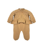 Elisabetta Franchi Kids Completo Miele per Bambine