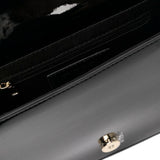 MSGM Kids Borsa Nera con Logo Groffato per Bambine (dettaglio)