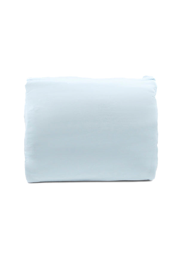 Moschino Kids Borsa Mamma Celeste con Stampa