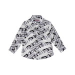 Cesare Paciotti Camicia Bianca Monogram per Neonati