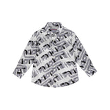 Cesare Paciotti Camicia Bianca Monogram per Neonati