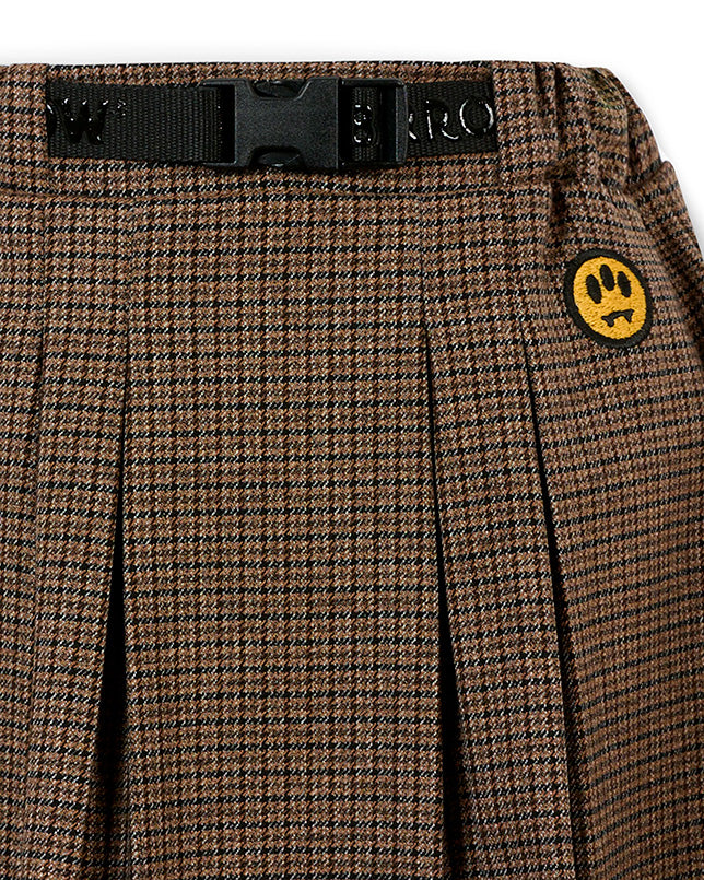 Barrow Kids Gonna a Quadri Marrone per Bambine