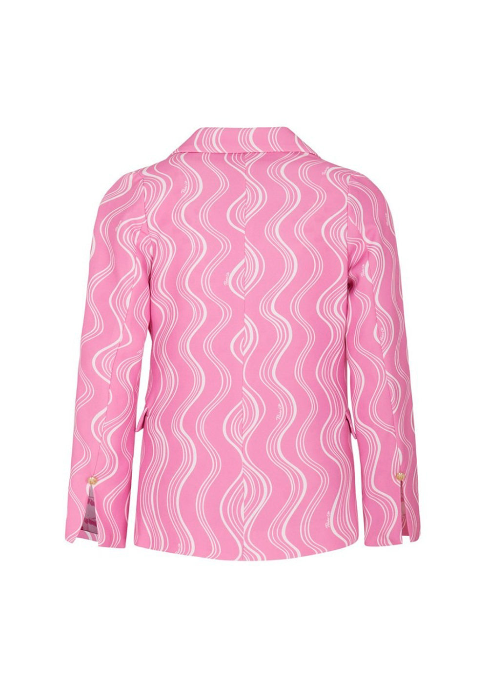 Pinko Kids Giacca Rosa Effetto Moiré