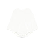 Elisabetta Franchi La Mia Bambina Body Panna con Logo per Neonate