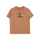 Calvin Klein Kids T-shirt Biscotto con CK per Neonati