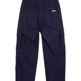 Yes London Kids Pantalone Cargo Blu in Tessuto Tecnico per Bambini