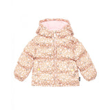 Moschino Kids Giubbino Rosa con Teddy Allover per Neonate