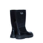 Diesel Kids Stivali Neri D-Hammer KNT per Bambine