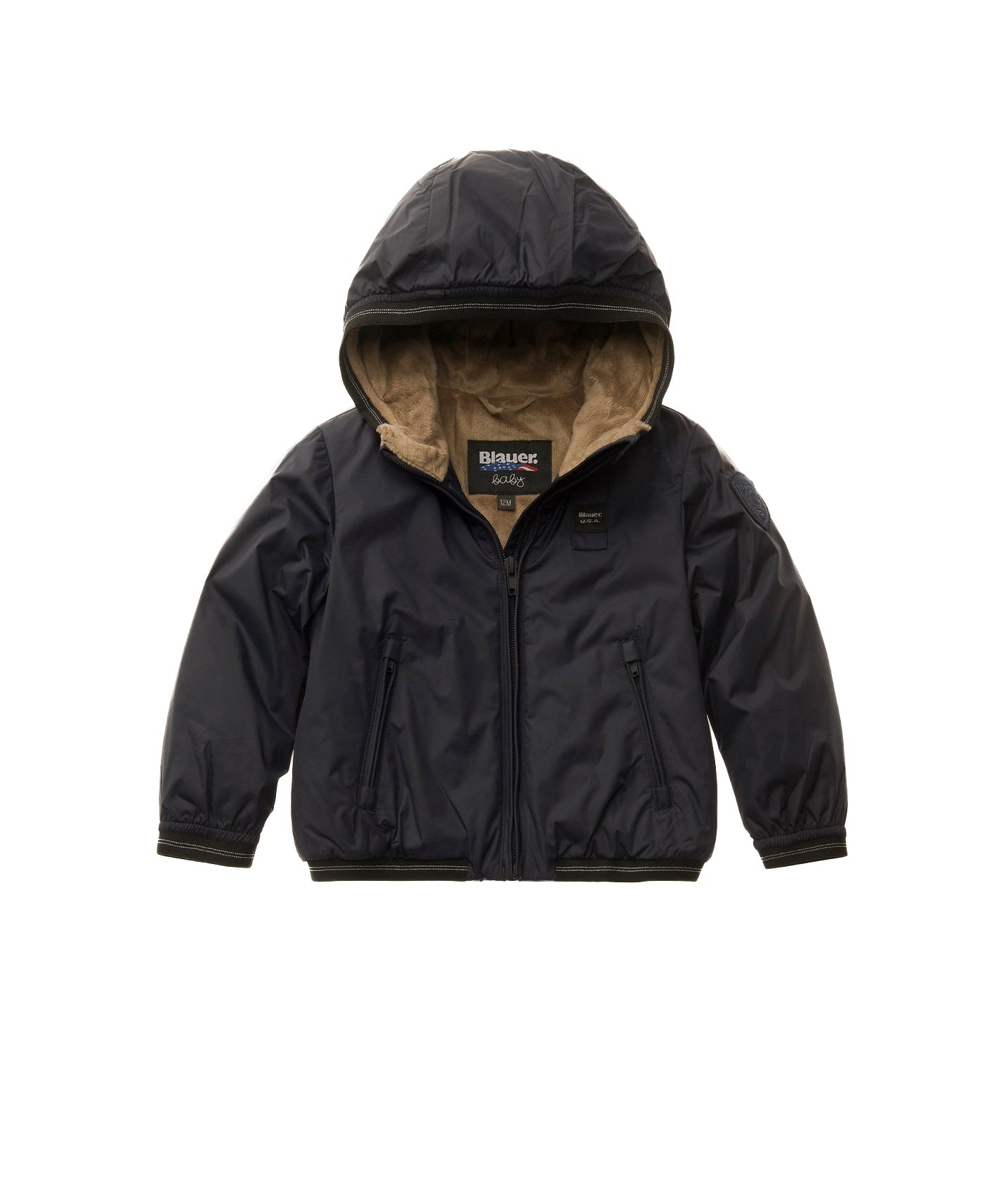 Blauer Kids Giubbino Edith Nero per Neonati