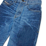 Diesel Kids Jeans Boyfriend con Strass per Bambine