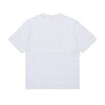 Diesel Kids T-Shirt Bianco con Oval D per Bambine (retro)