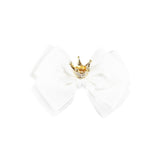 Angel's Face White Crown Hair Clip for Girls