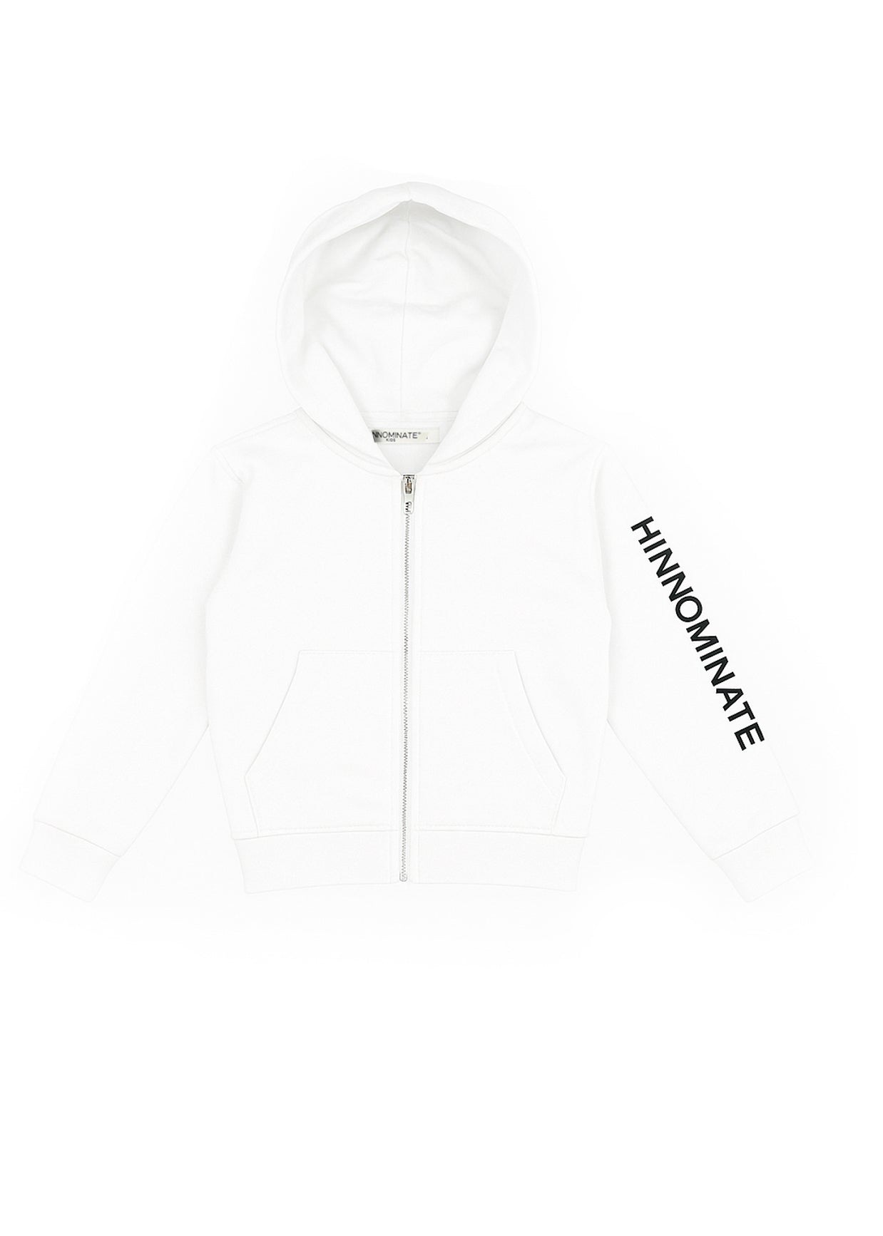 Hinnominate Kids Felpa Bianca con Cappuccio per Bambine
