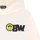 Barrow Kids Felpa con Cappuccio Stampa Retro per Bambini