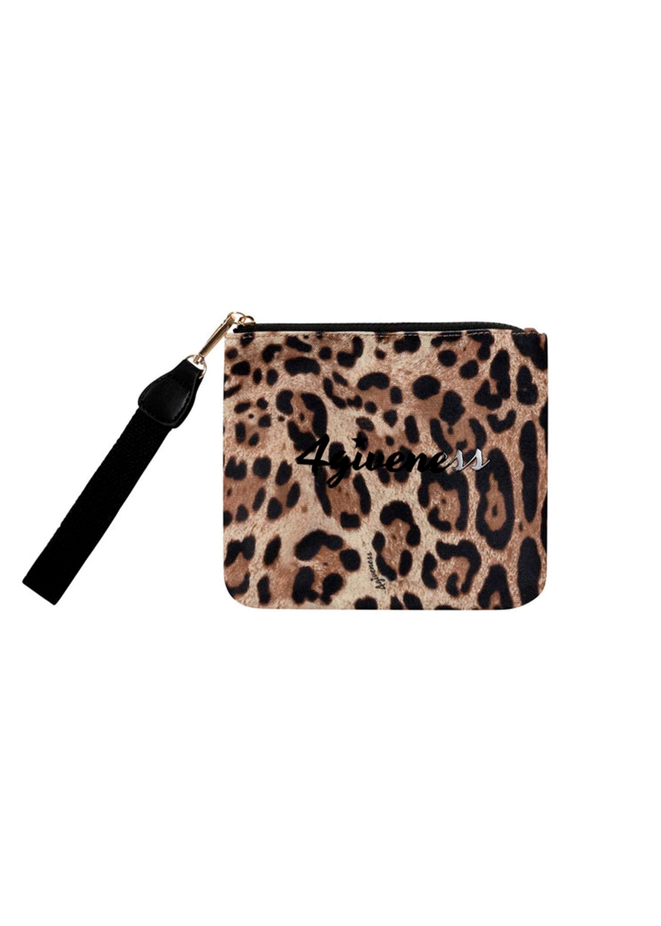 4Giveness Pochette Fantasia Leopardata per Bambine
