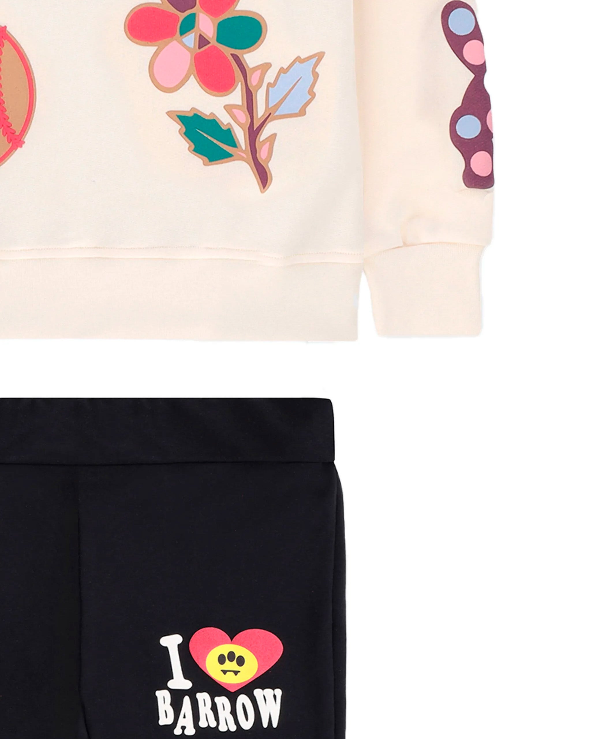 Barrow Kids Completo Tuta con Stampe per Neonate