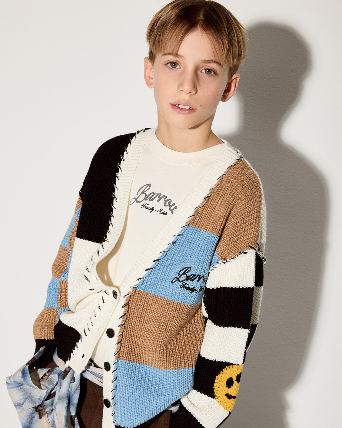 Barrow Kids Cardigan Multicolor per Bambini