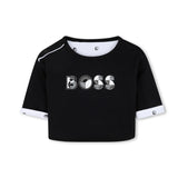 Boss Kids Completo 2 T-shirt+ 2 Pantalone per Neonati