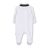 BOSS Kids Tutina + Cappello Bianco in Cotone per neonato